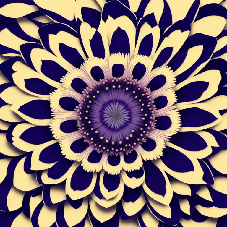 Visual representation of "radiate" - Arranged in rays or radii; radiating from a common center