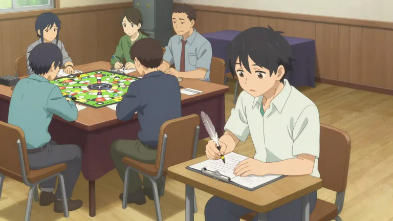 Visual representation of "scorer" - A person who records the results or proceedings of an event