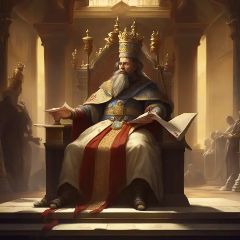 Visual representation of "monarchy" - The king or queen in a monarchy system of government.