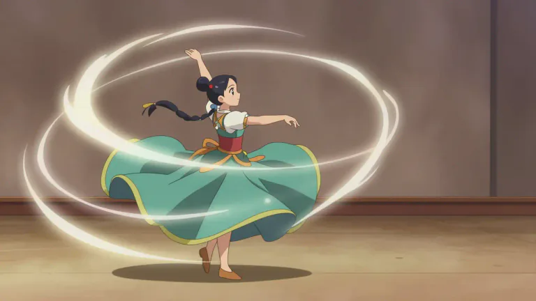 Visual representation of "whirl" - to spin or turn quickly in a circle