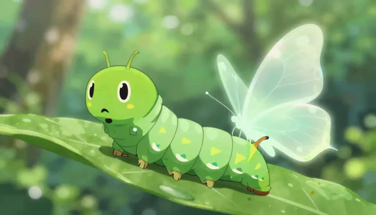 Visual representation of "larva" - An insect's or animal's early form or stage that changes into a different form when it becomes an adult.