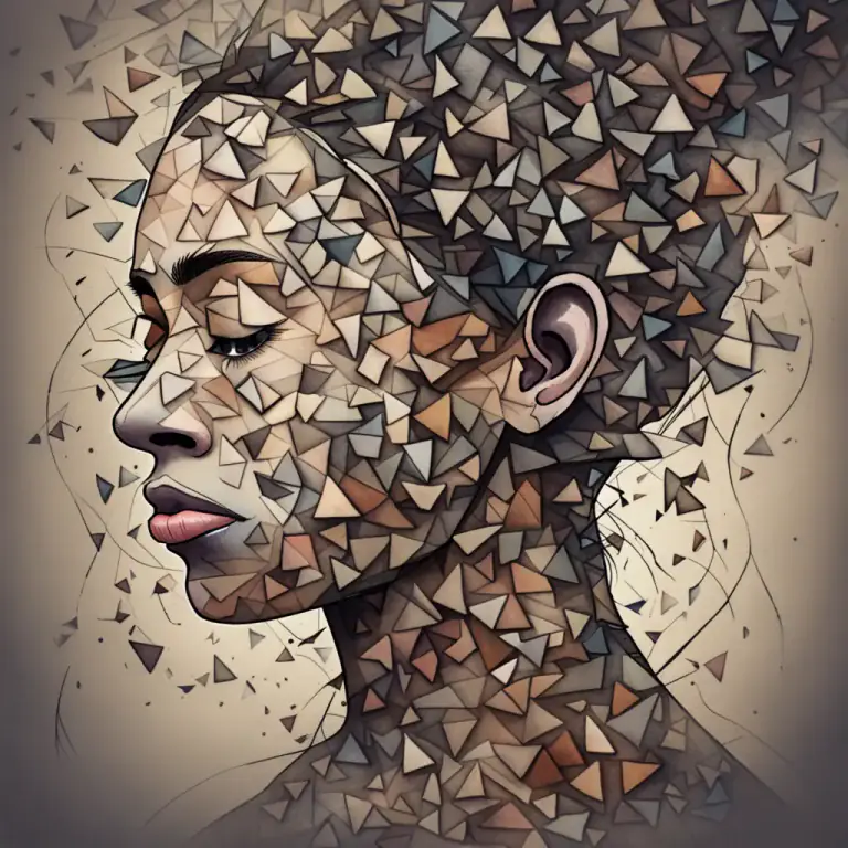 Visual representation of "hard luck/lines" - Difficult conditions or severe trials in someone's life.