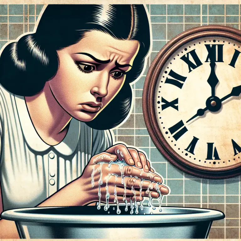 Visual representation of "compulsion" - A repetitive and irresistible urge to carry out certain acts