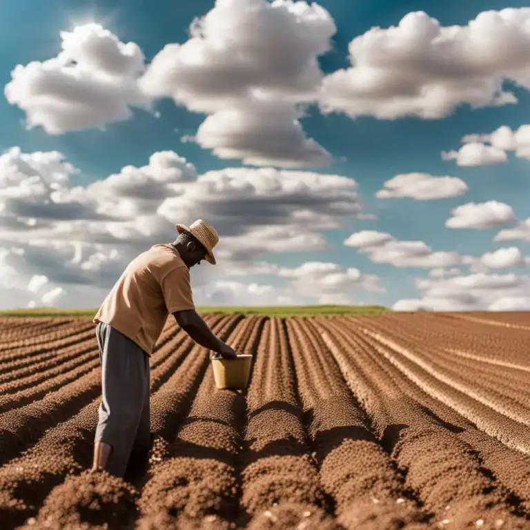 Visual representation of "reap" - To cause or allow (a certain situation) to happen.