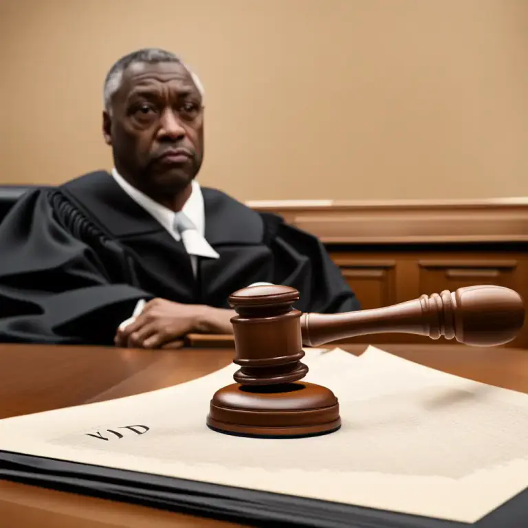 Visual representation of "vacate" - In law, to make something void or annul, especially a contract or decision