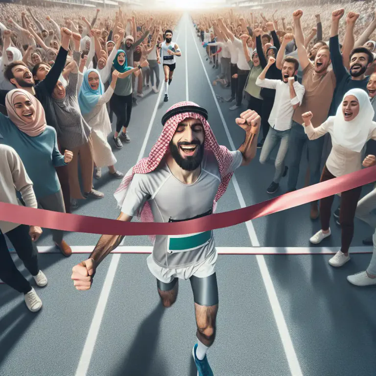 Visual representation of "finish" - The end or final part of something