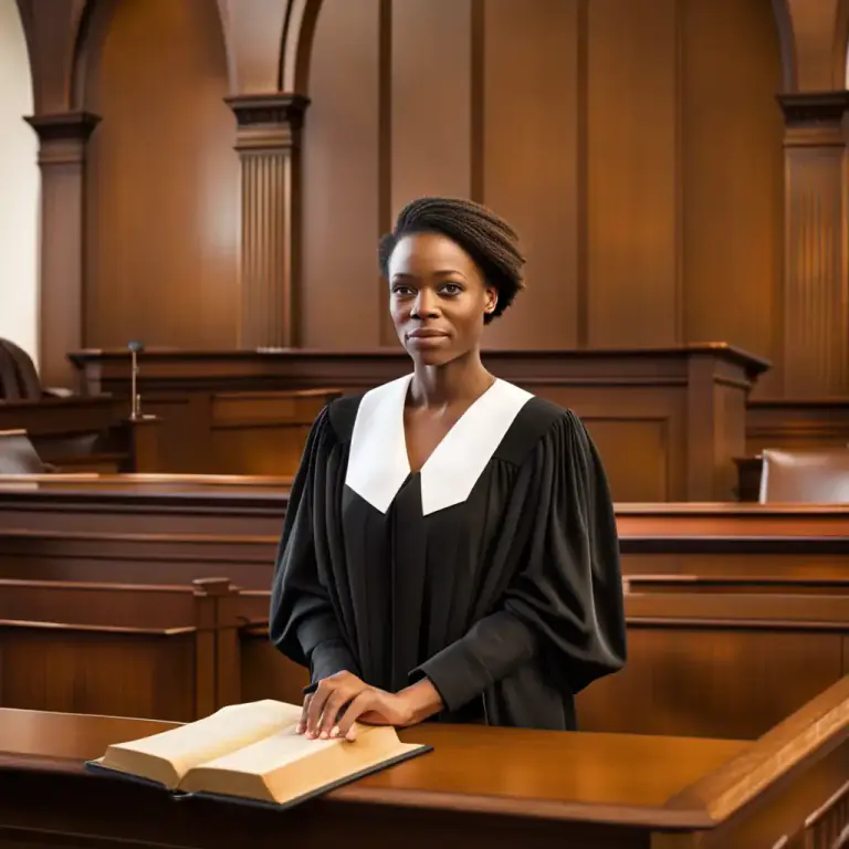 Visual representation of "stand down" - To leave a witness stand at the end of giving evidence.
