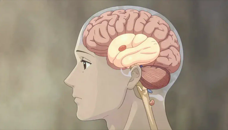Visual representation of "lobe" - A rounded part or section of something, for example the parts of your brain or your ears.