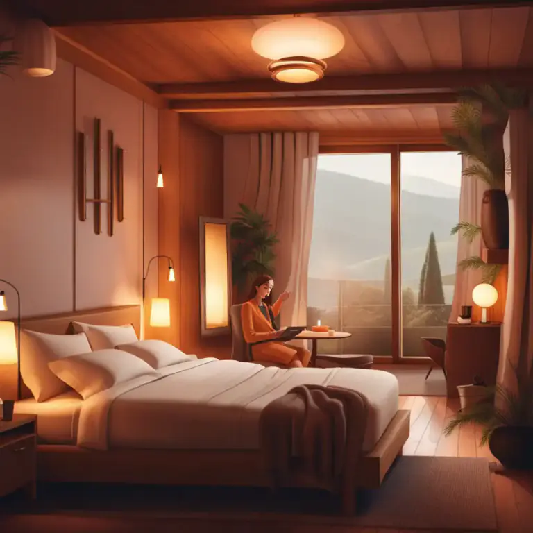 Visual representation of "a home from home" - A place where you feel as comfortable, safe, and relaxed as your own home