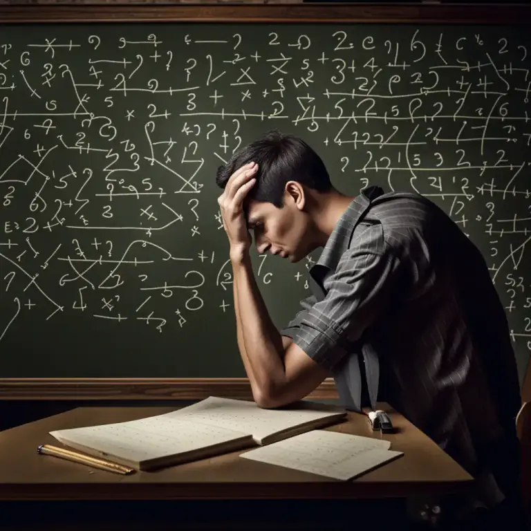 Visual representation of "vex" - To confuse or worry about something