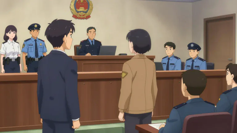 Visual representation of "culprit" - A term used in the law referring to the person accused of a crime