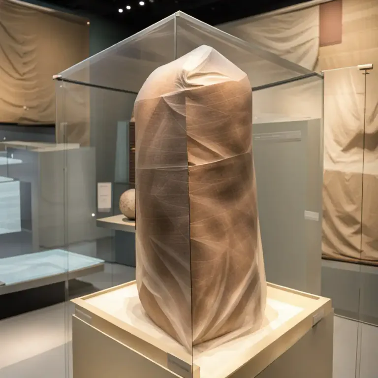 Visual representation of "under wraps" - To wrap or cover something for protection or safety