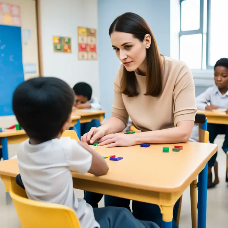 Visual representation of "educator" - A person who teaches or educates in a special or specific field.