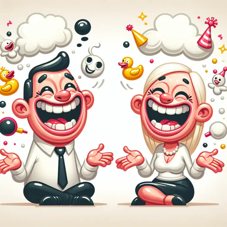 Visual representation of "silliness" - foolish behavior that is not serious or meaningful