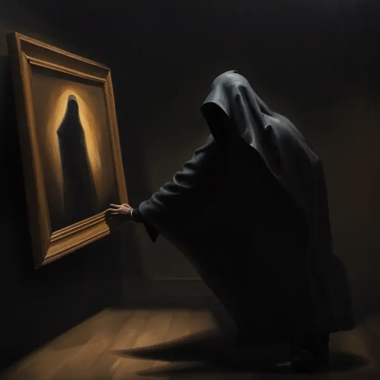 Visual representation of "make off with" - To steal something and escape with it.
