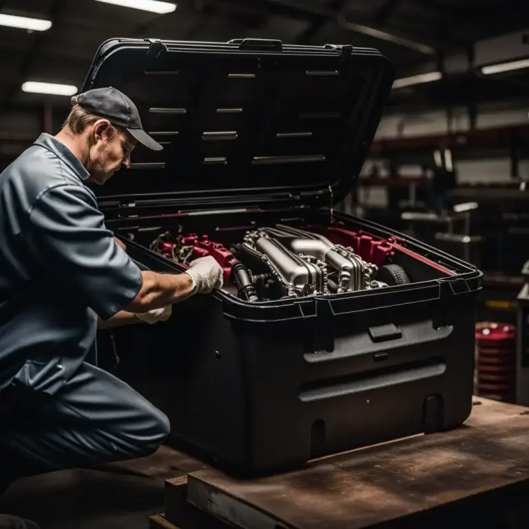 Visual representation of "shroud" - A protective case or cover for an object such as an engine or a machine part.
