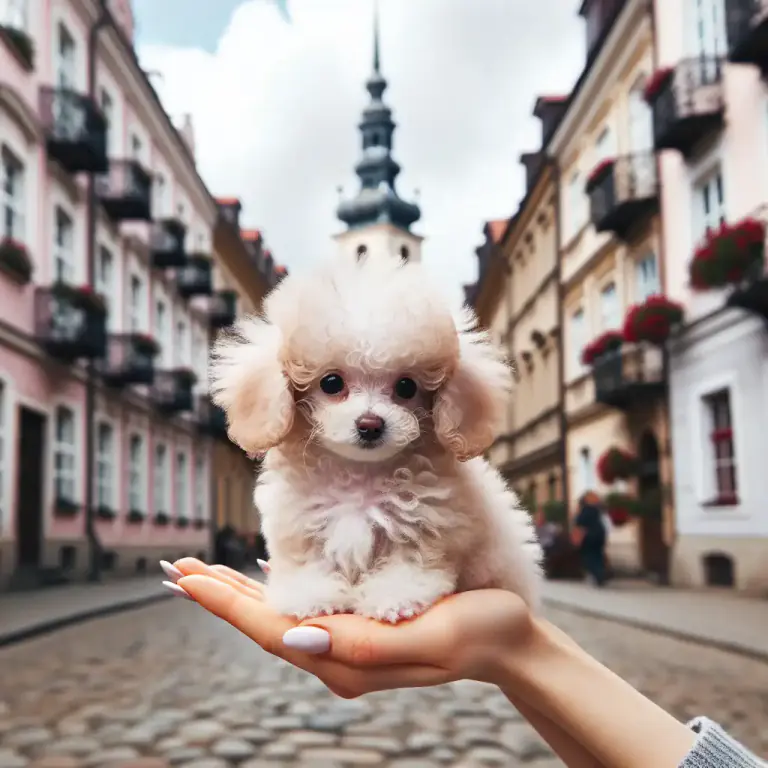 Visual representation of "teacup" - Breed of very small dogs or cats.