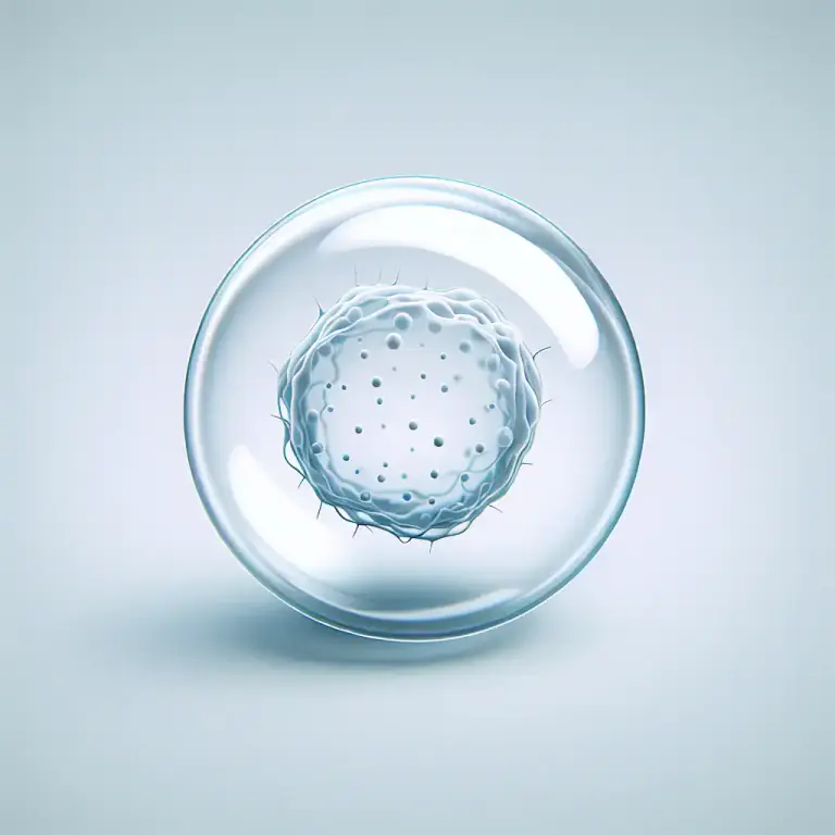 Visual representation of "ectoplasm" - In cell biology, the clear outer layer of the cytoplasm in a cell.