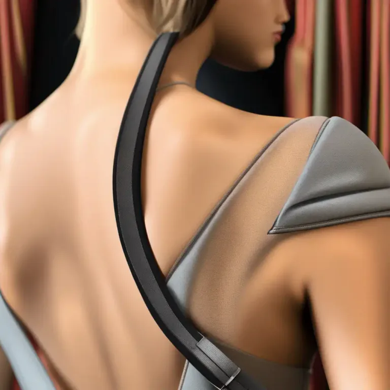 Visual representation of "strap" - Part of clothing or bag that is supported by the shoulders.