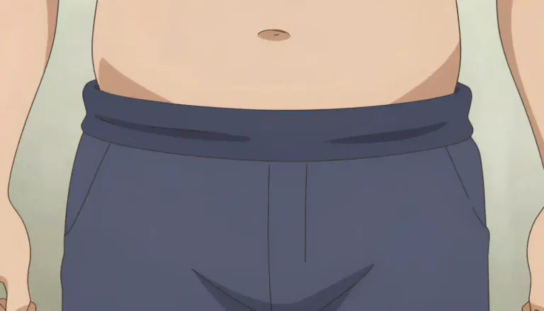 Visual representation of "waistband" - The part of a piece of clothing that goes around the waist.