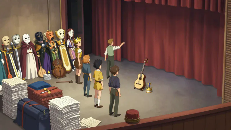 Visual representation of "repertoire" - The list of dramas, operas, or other pieces of music that a player or company of actors is prepared to perform