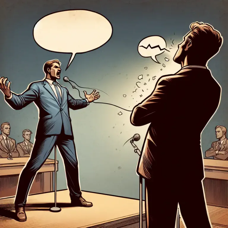 Visual representation of "eunuch" - An ineffectual person