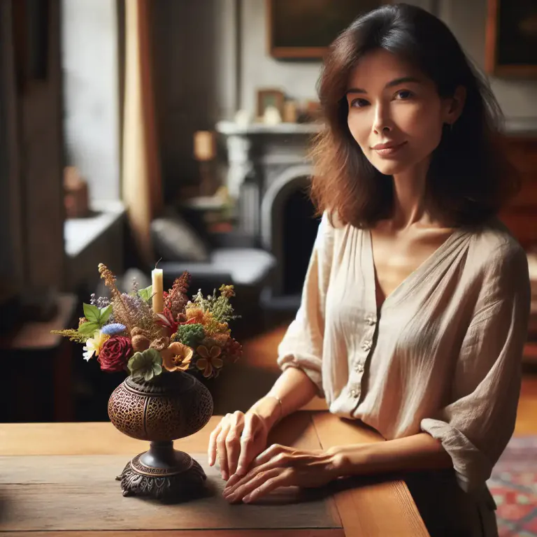 Visual representation of "pomander" - A decorative holder filled with aromatic substances.
