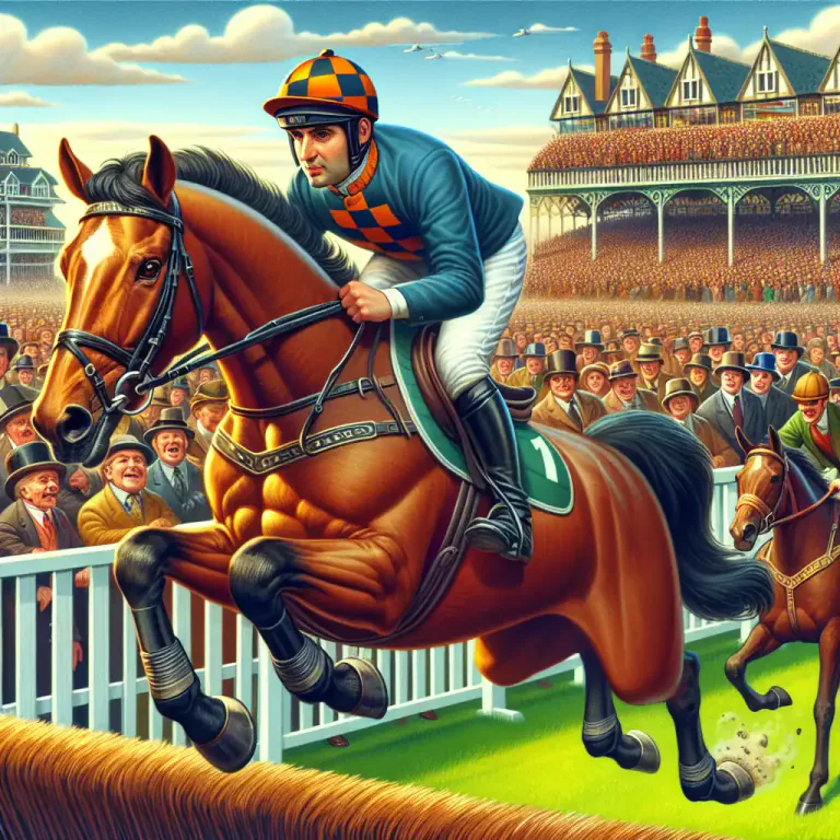 Visual representation of "chaser" - A type of horse race
