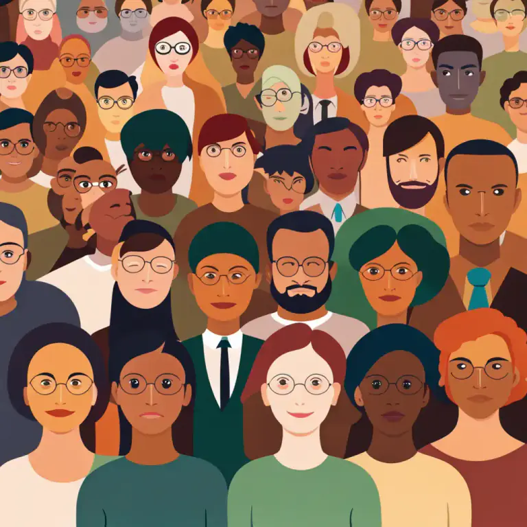 Visual representation of "affirmative" - Supporting or improving the social, political, or economic conditions of people who are less powerful or privileged