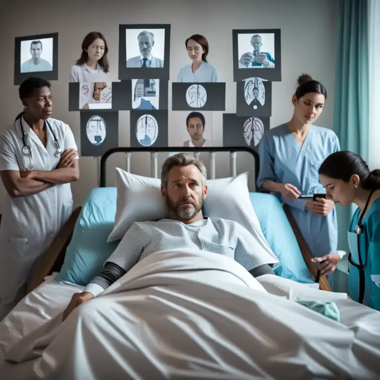 Visual representation of "serious" - Reflecting something potentially harmful