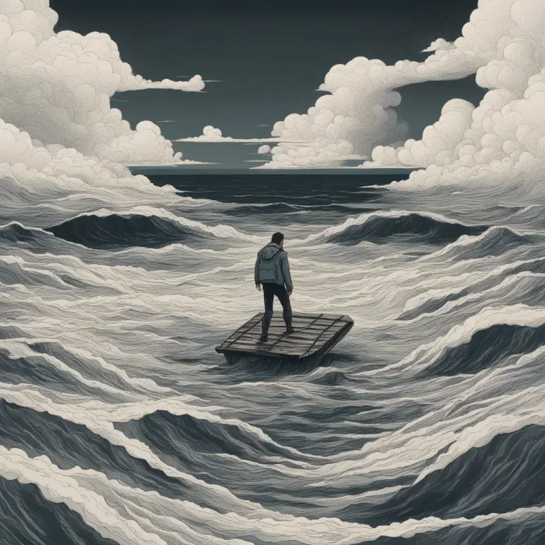Visual representation of "have had it" - To be in a very bad situation or condition