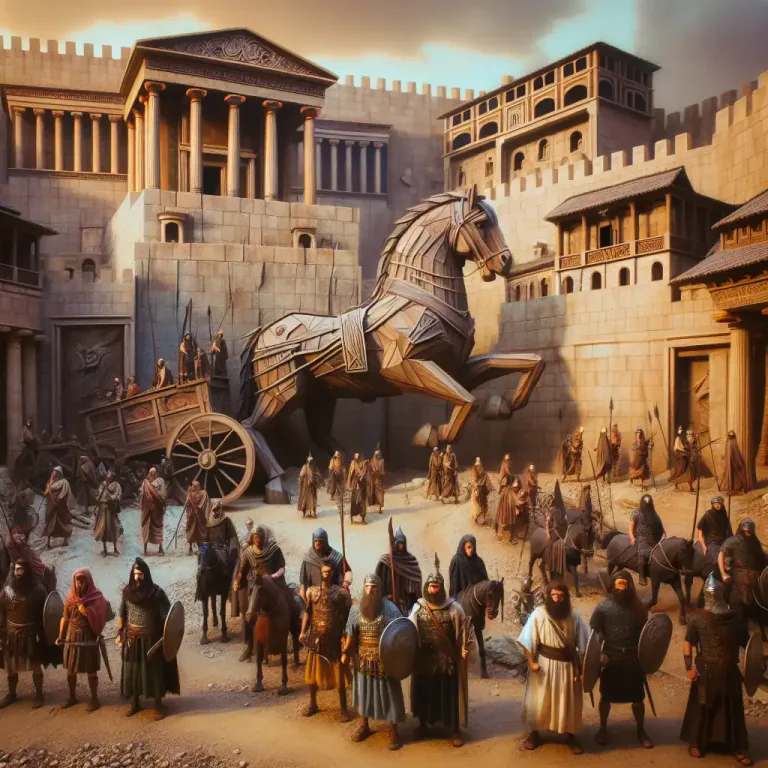 Visual representation of "troy" - An ancient city in northwest Asia Minor.