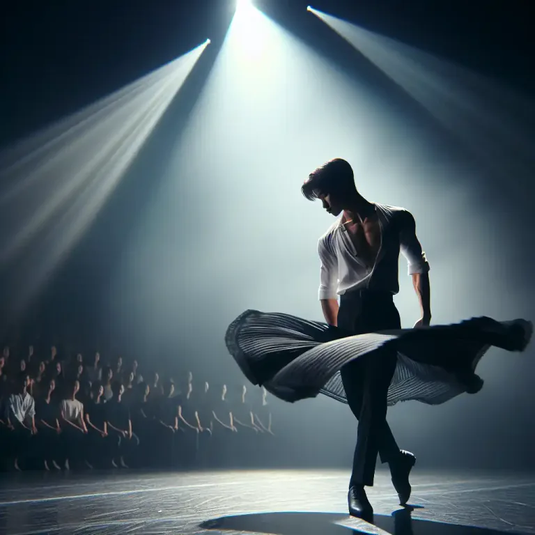 Visual representation of "dance" - A profession of performing dances