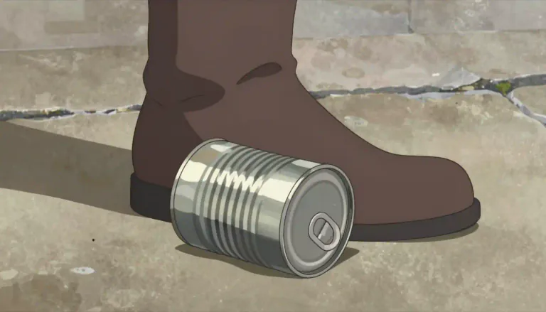 Visual representation of "crush" - To press something very hard so that it is broken or its shape is destroyed