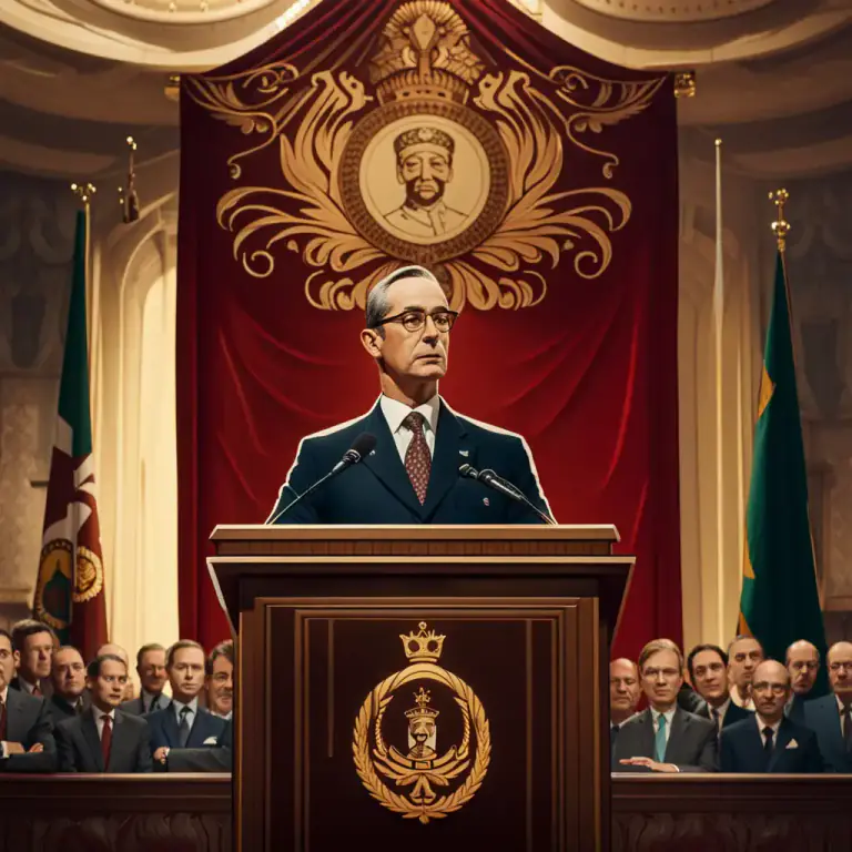 Visual representation of "aristocratic" - Promote the interests of a certain social class, specifically the aristocracy.