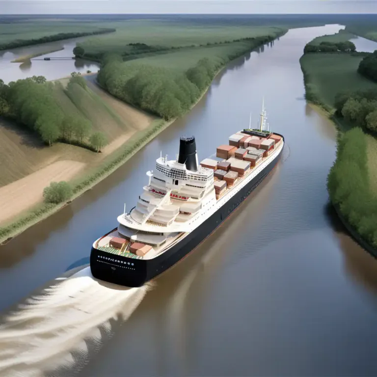 Visual representation of "fairway" - Fairway can also mean a channel in a river, lake, or sea that is always deep enough for ships to sail through.