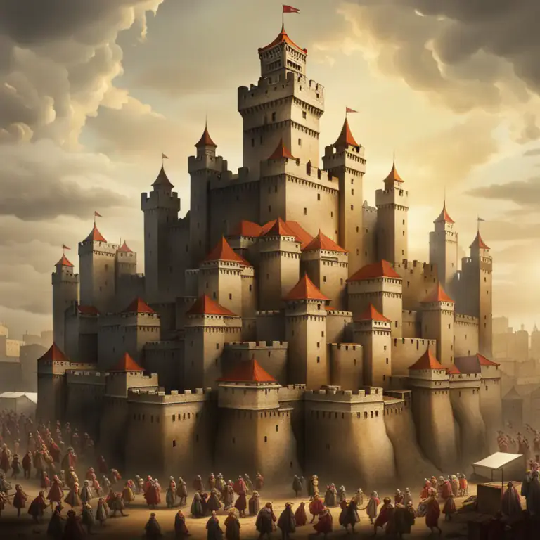 Visual representation of "entrench" - To establish a strong position that cannot be threatened