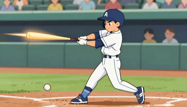 Visual representation of "hitter" - In sports, particularly in baseball, a person who hits the ball.