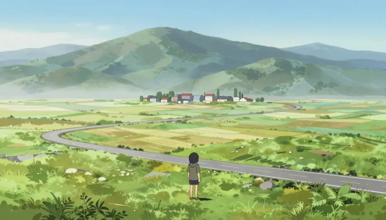 Visual representation of "distant" - Far away in space or time