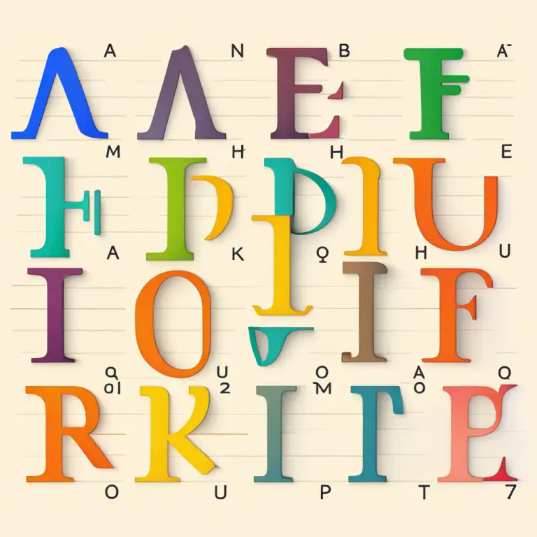 Visual representation of "vowel" - A letter representing a vowel sound in the alphabet