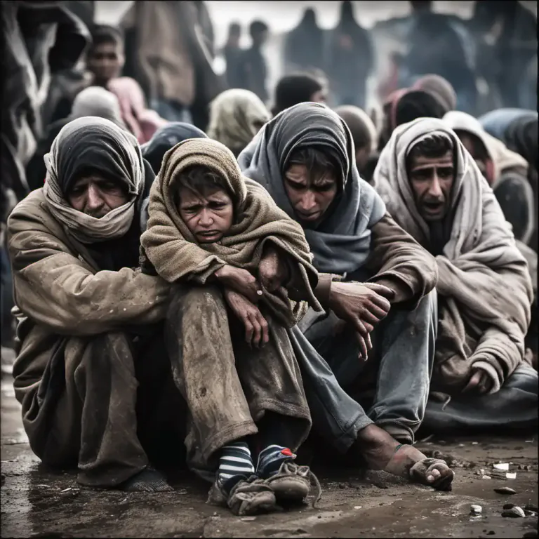 Visual representation of "hellish" - Involving or causing great suffering or distress