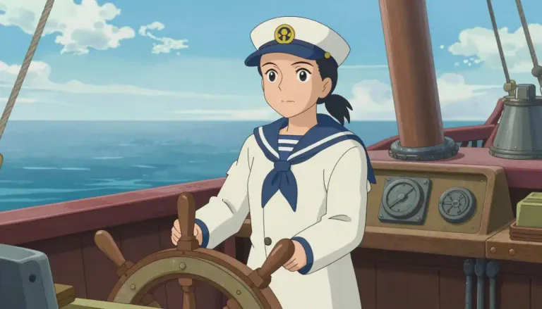 Visual representation of "skipper" - A person who is in charge of a ship or a boat