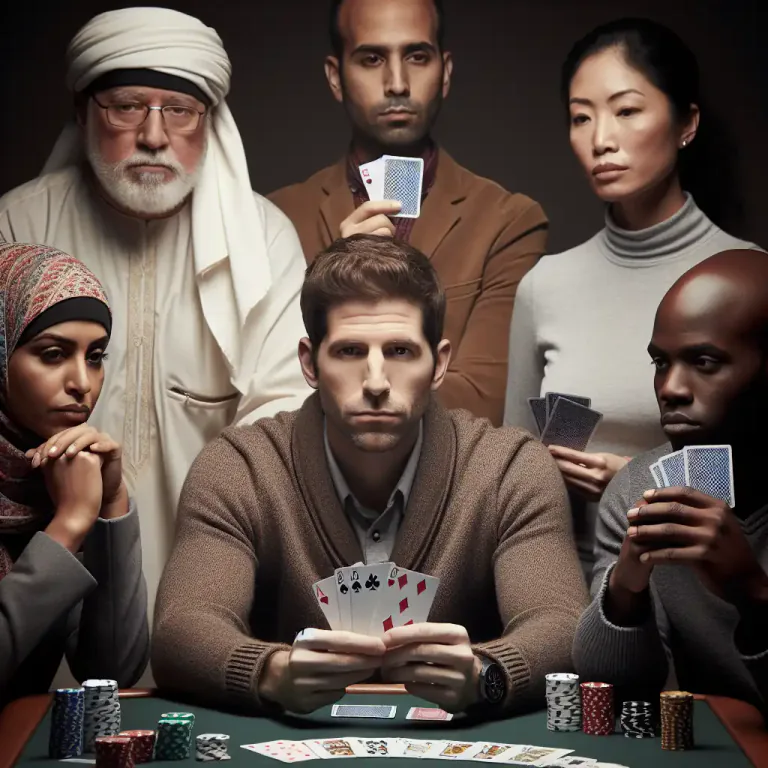 Visual representation of "finesse" - In card games, a tactic of playing a card which is not a certain winner but has a chance of winning if some specific cards are played by the opponents