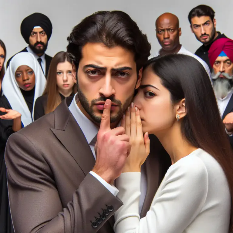 Visual representation of "be implicated in something" - To suggest that someone is responsible for something bad