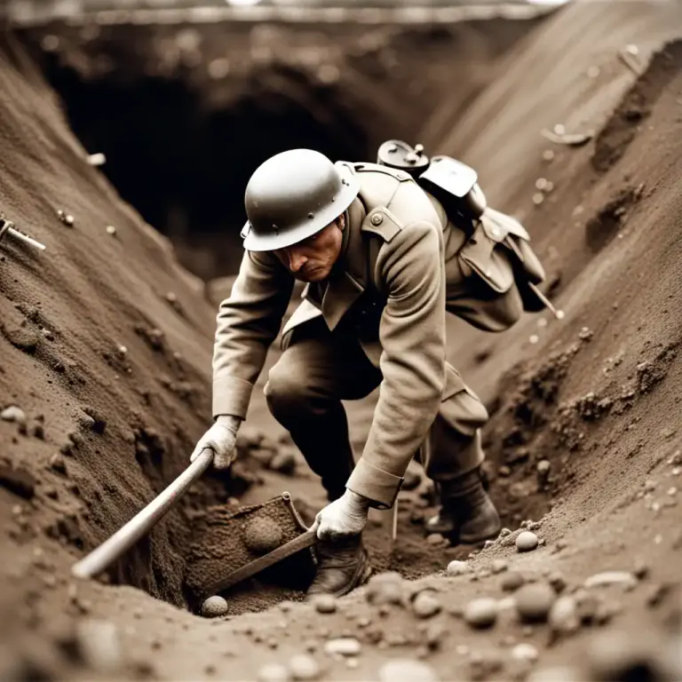 Visual representation of "grunt" - An unskilled or low-ranking soldier or worker