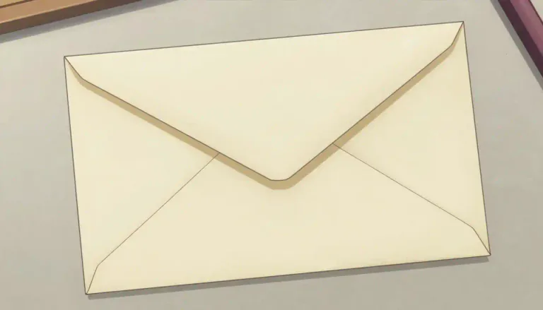 Visual representation of "envelope" - A flat rectangular paper container for mailing something