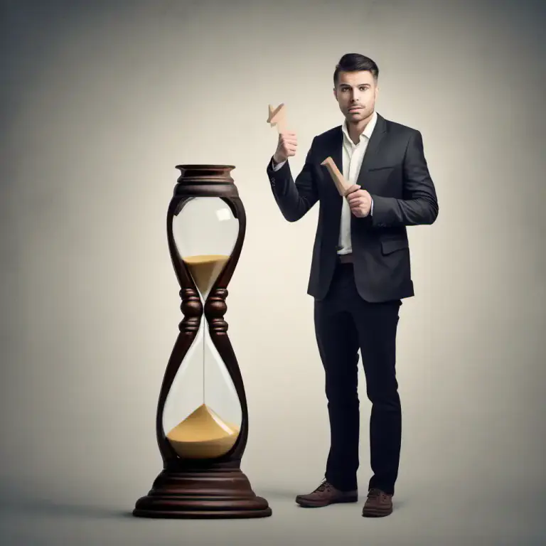 Visual representation of "long on something" - To have a lot of a certain quality, characteristic or asset