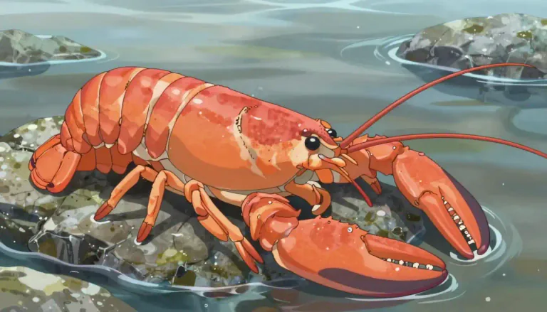 Visual representation of "langoustine" - A langoustine is a small, sweet-flavored lobster-like shellfish, often found in European waters, appreciated for its delicate taste.