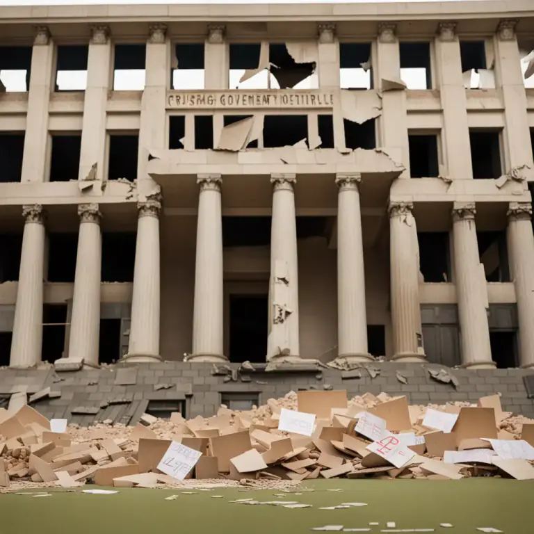 Visual representation of "crisis" - An unstable situation, in political, social, economic or military affairs, especially one involving an impending abrupt change