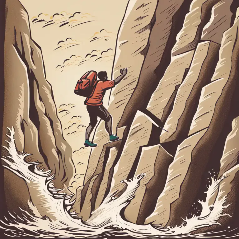 Visual representation of "by hook or by crook" - Doing anything necessary to achieve a goal